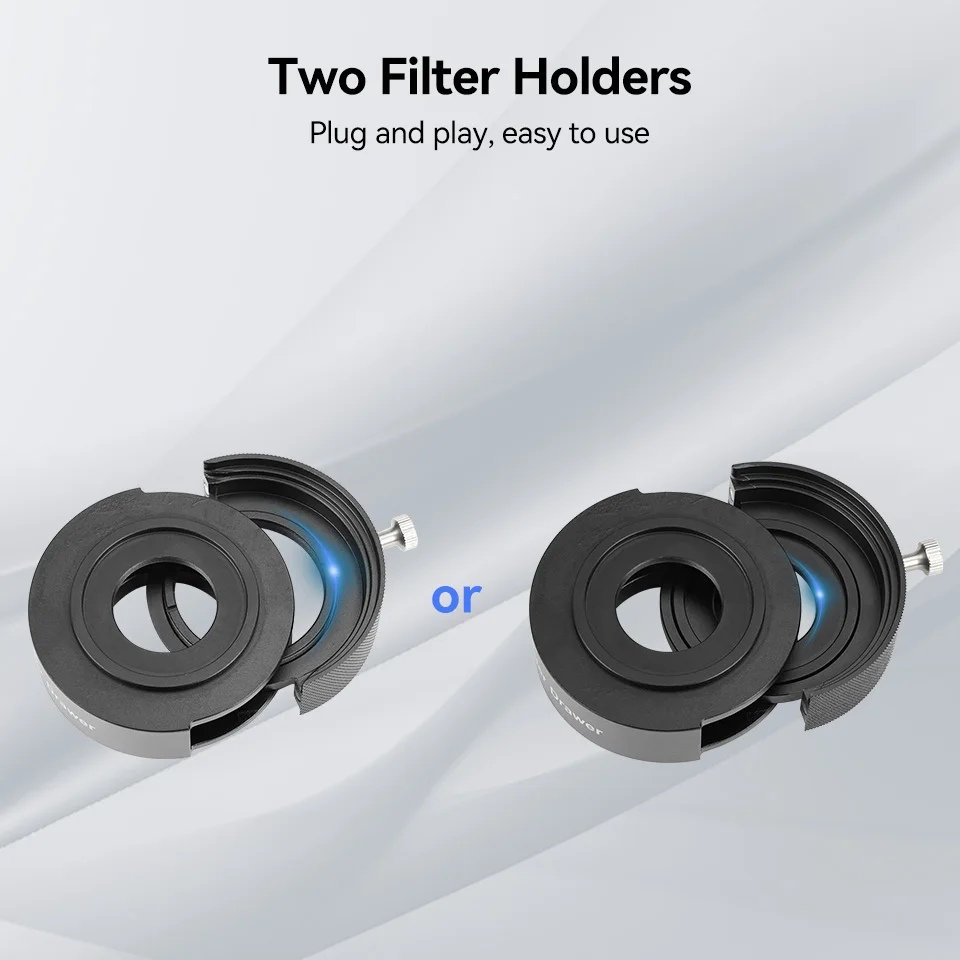 Svbony SV226 Filter Drawer Integrated Molding Nti-Light-Leaking Design with Holder for Filter Mounted Deep Sky Photography