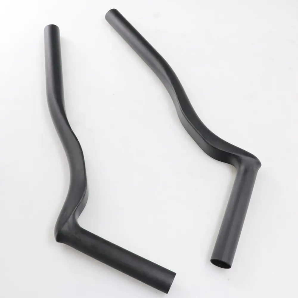No Logo Full Carbon Handlebar Road Race Rest Handlebar TT Bar Triathlon Bar 22.2/31.8mm Time Trial Handles Only Bar