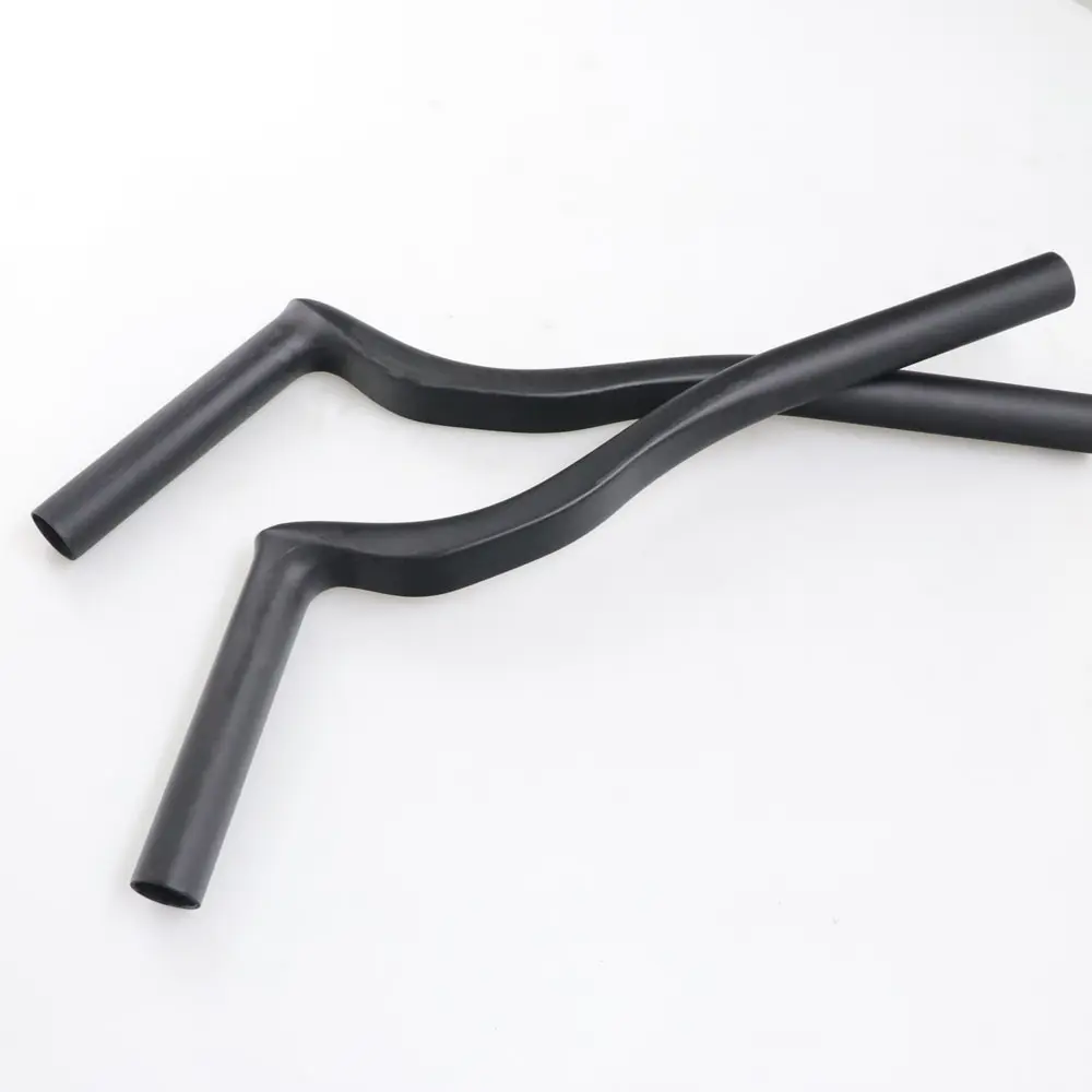 No Logo Full Carbon Handlebar Road Race Rest Handlebar TT Bar Triathlon Bar 22.2/31.8mm Time Trial Handles Only Bar