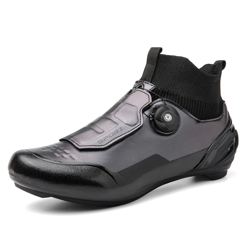 High-top MTB Cycling Shoes Men Outdoor Racing Bicycle Boots Road Dirt Bike Sneakers Mountain Speed Biking Sneaker Zapatillas mtb