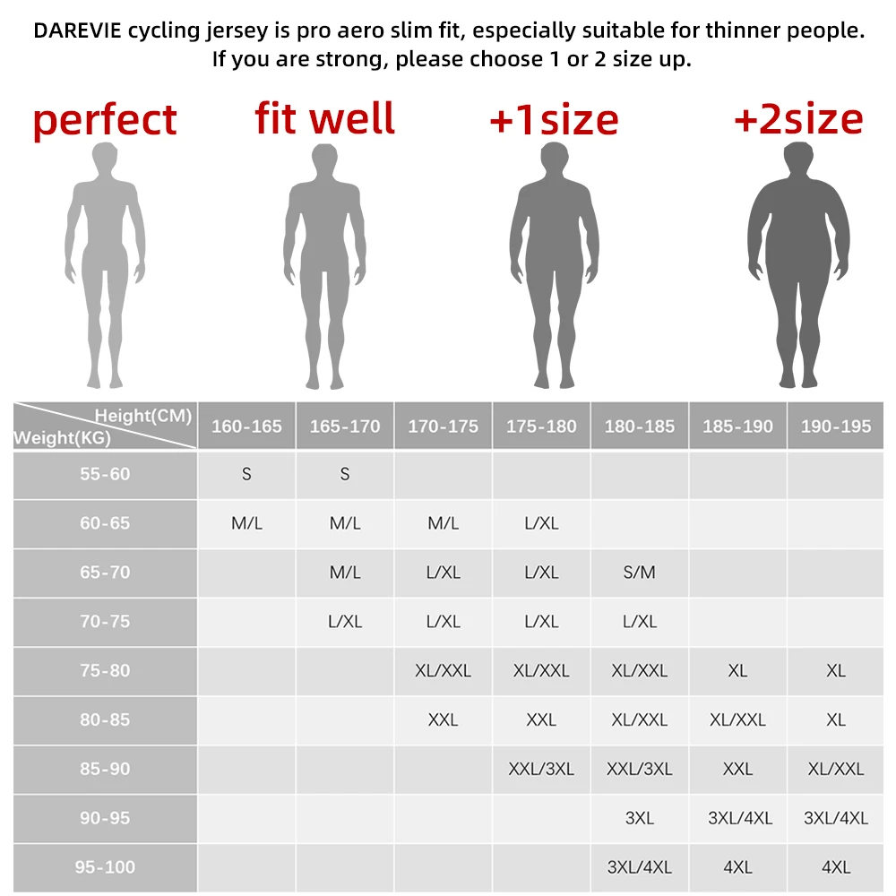 DAREVIE Cycling Jersey Fashion Small Size Women Cycling Jersey SPF 50+ Man Bike Jersey Soft Breathable Cycling Shirt MTB Road