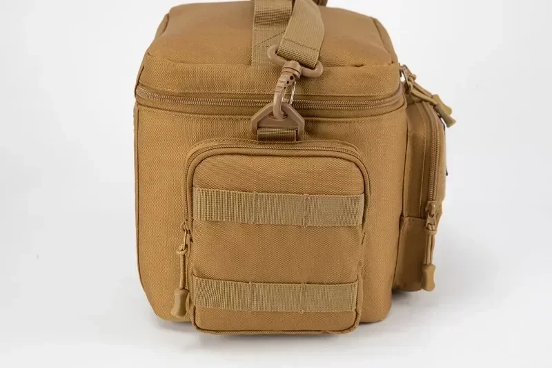 13L Tactical Thermal Cooler Bag Picnic Cooler Box Camping Lunch Bag Outdoor Heavy Duty Lunch Box Cooler Backpack Camping Storage