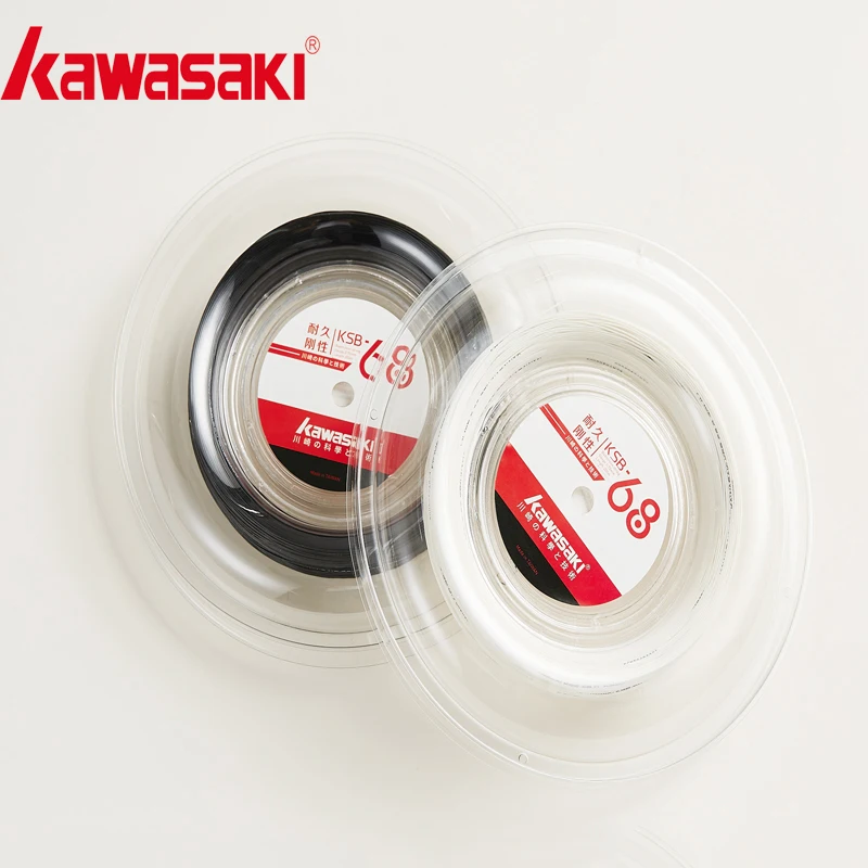 Kawasaki 200m Badminton Strings Durable Repulsion Power High Repulasion Power Sports Accessory String Ksb-68