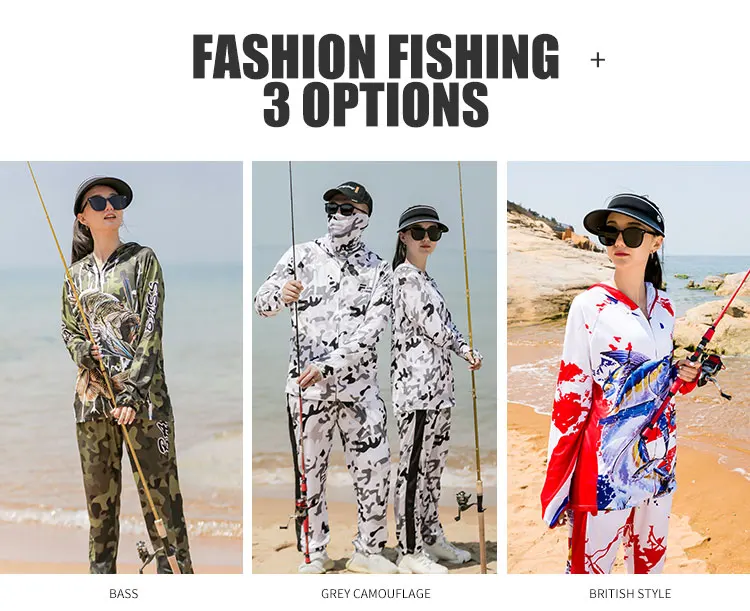 2025 DIAOLIAN Fishing Shirts/Pants Camouflage Sun Protection Breathable Moisture-wicking Quick Dry Anti-UV UPF50+ Fishing Suit