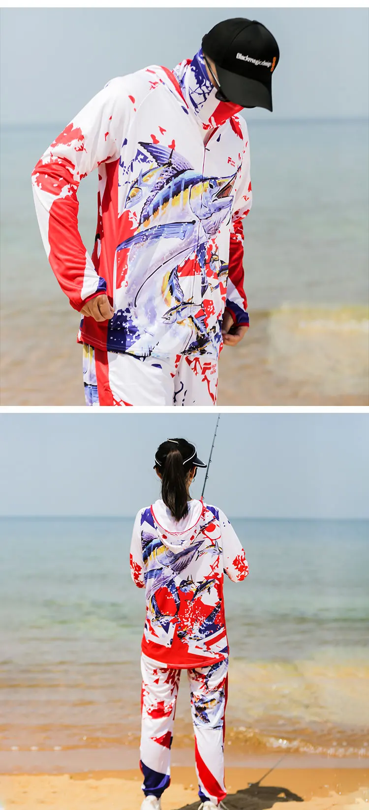 2025 DIAOLIAN Fishing Shirts/Pants Camouflage Sun Protection Breathable Moisture-wicking Quick Dry Anti-UV UPF50+ Fishing Suit