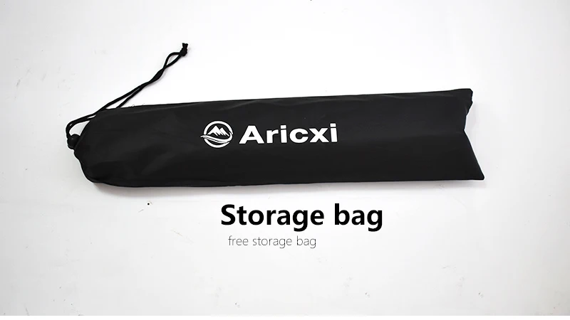 Aricxi 2pcs a lot High Quality Outdoor Ultralight 7075 Aluminium Alloy Sun Shelter Support Rod Pole tarp poles black