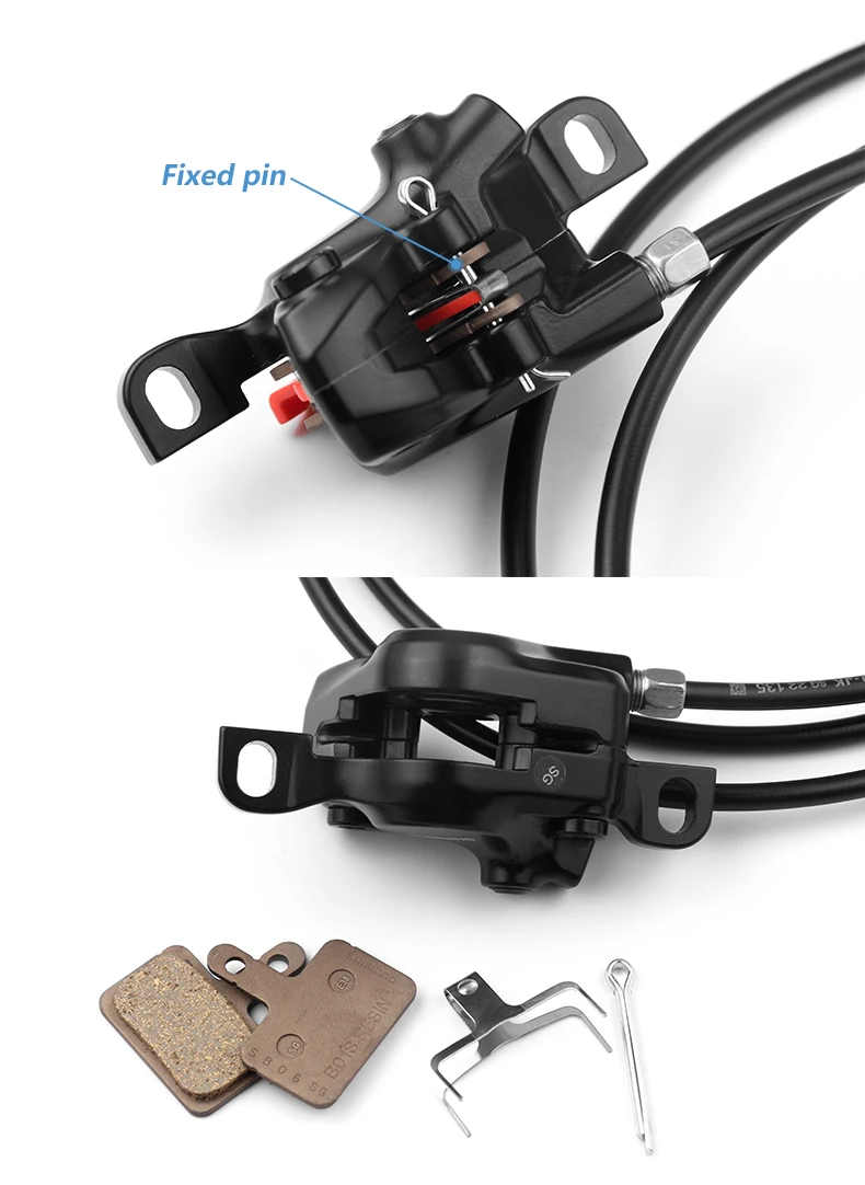 Shimano BR MT200 Hydraulic Disc Brake 1550 1500 1450 850 800mm Left Front Right Rear Brake Set RT-10/26/56 160 180mm Rotor