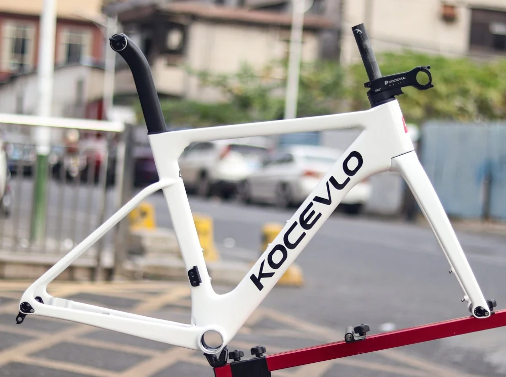 KOCEVLO Carbon Road Frame Disc Brake Max 700*32C Road Bicycle Frameset Full Internal Cable 44-56cm Carbon Bike Frames
