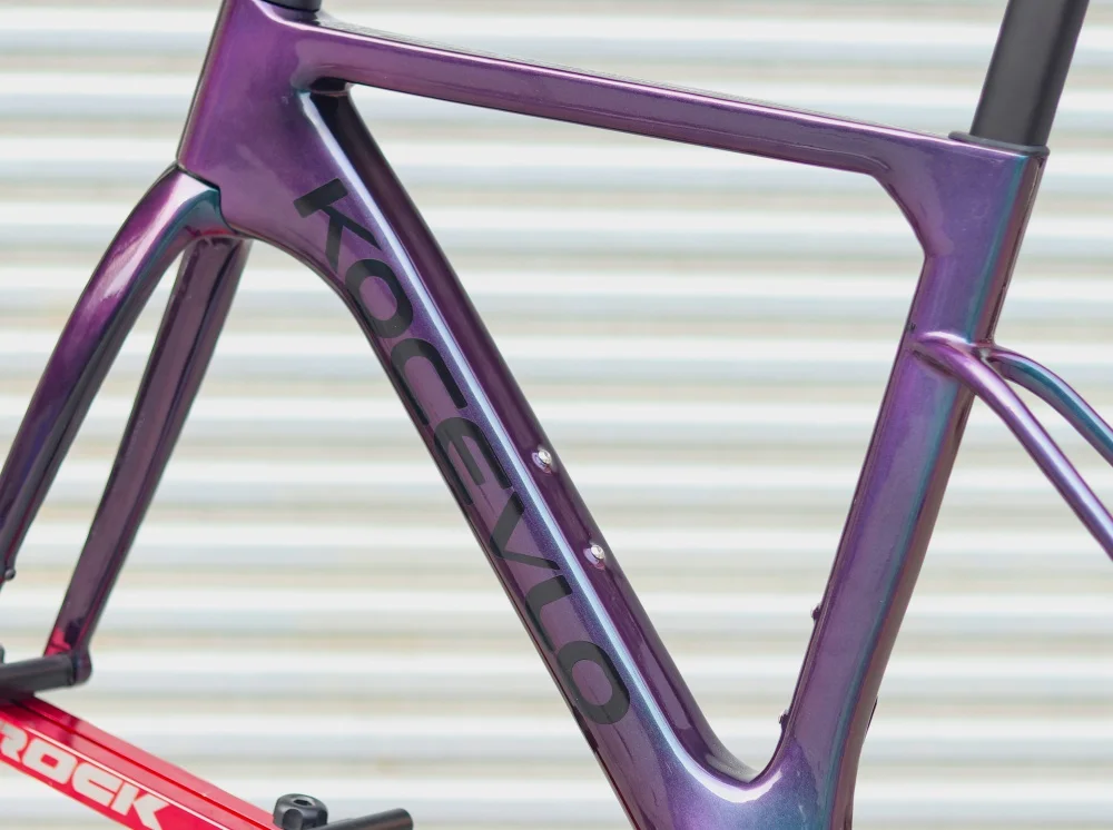 KOCEVLO Carbon Road Frame Disc Brake Max 700*32C Road Bicycle Frameset Full Internal Cable 44-56cm Carbon Bike Frames