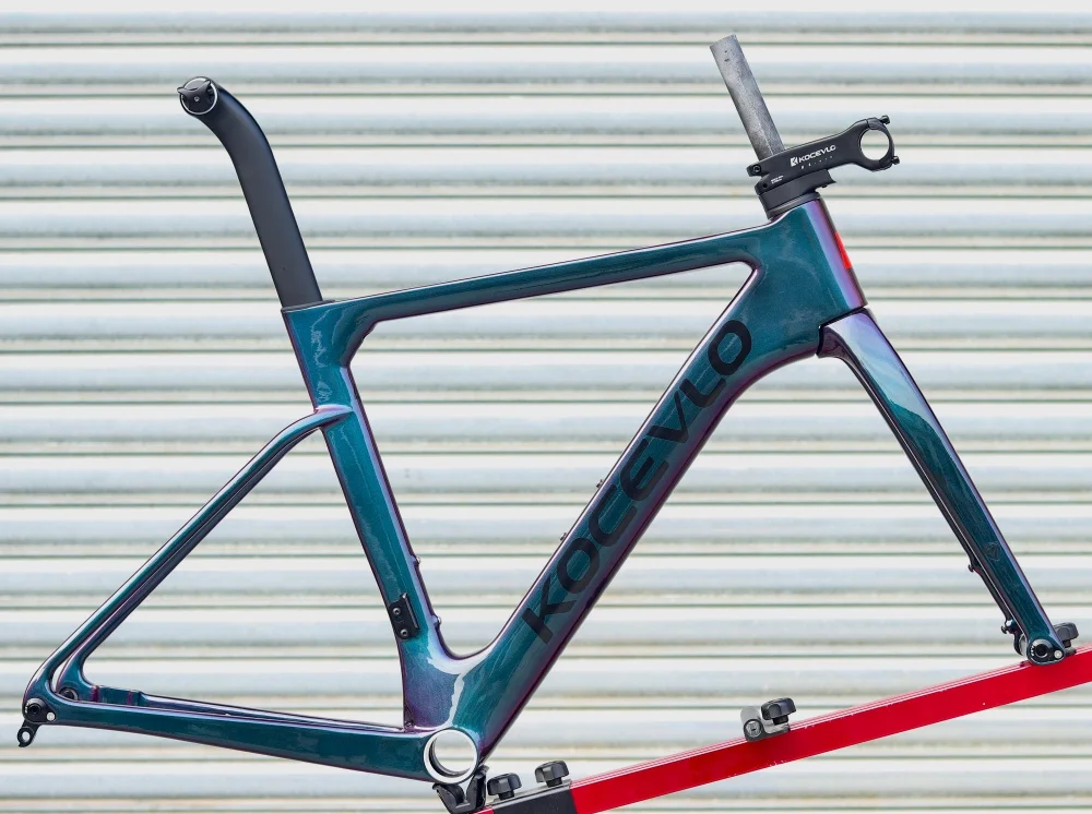 KOCEVLO Carbon Road Frame Disc Brake Max 700*32C Road Bicycle Frameset Full Internal Cable 44-56cm Carbon Bike Frames