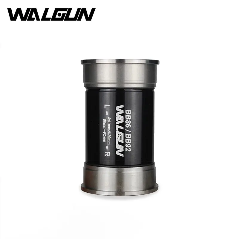 WALGUN BB86 BB92 Bottom Bracket Ceramic Bearing PF41DUB Axis 28.99mm Crankset Press Diameter 41mm Spare Parts for Bicycle Frame