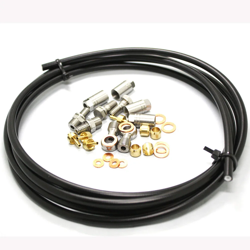 Hope Tech Disc Brake Hose Bicycle Bike Brake Lever Connector Kit For Front Rear Calipers Line Tube Length 2.5m