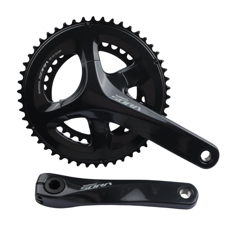 Shimano SORA R3000 2x9 Speed 170mm 50-34T Crankset For Road Bike Bicycle Uses A High-end 4-arm Design