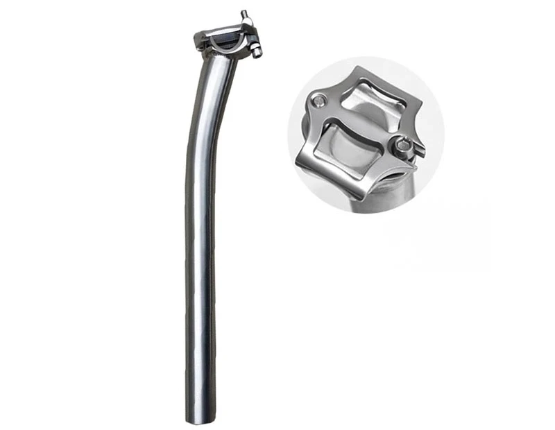 8-Shape Titanium Seatpost, 27.2mm/30.9mm/31.8mm for Gravel Road/MTB Bicycle Folding Bike