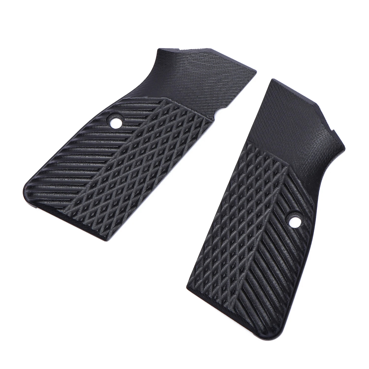 Guuun G10 Grips for Browning Hi Power and Tisas Regent BR9, Eagle Wings Diamond Texture