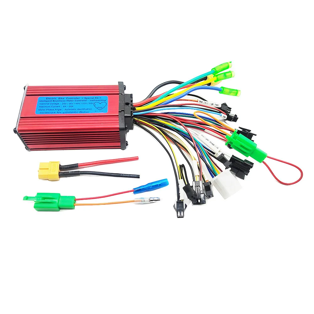 24V 36V 48V 60V 250W 350W 20A E-bike/Electric Scooter Brushless Controller With LCD Display and Throttle for Electric Bike