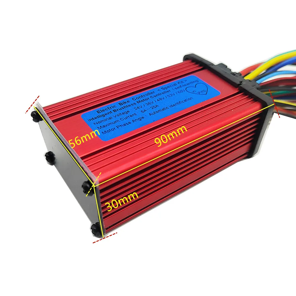 24V 36V 48V 60V 250W 350W 20A E-bike/Electric Scooter Brushless Controller With LCD Display and Throttle for Electric Bike