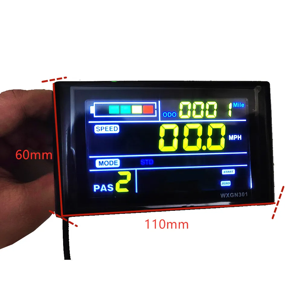 24V 36V 48V 60V 250W 350W 20A E-bike/Electric Scooter Brushless Controller With LCD Display and Throttle for Electric Bike