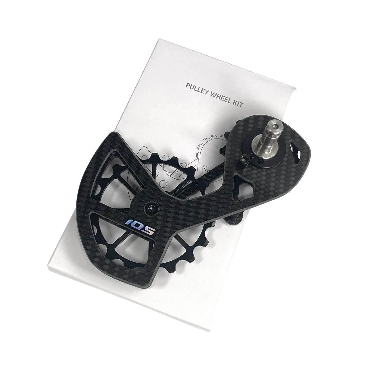 LTWOO Bicycle Ceramic Bearing Speed Carbon Fiber Pulley Wheel Rear Derailleurs Guide Wheel for Shimano 105/UT/Ultegra/DURA ACE