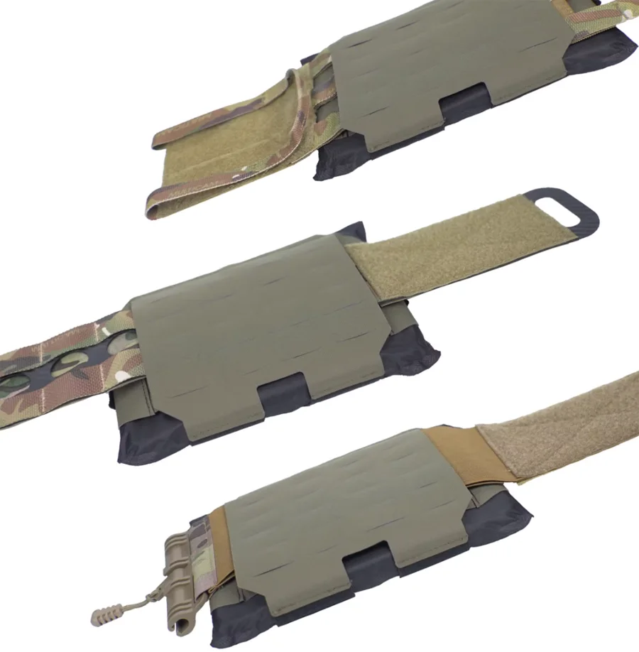 1 Pair Adjustable Tactical Vest Molle Side Plate Pouch Set JPC FCPC FCSK Insert Panel Side Panel Bag