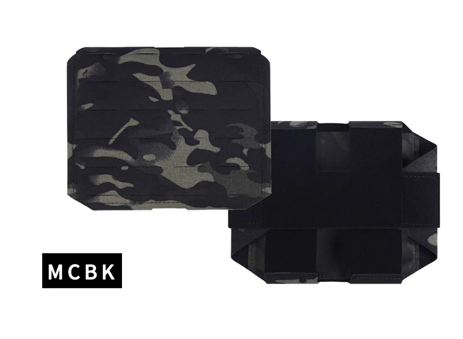 1 Pair Adjustable Tactical Vest Molle Side Plate Pouch Set JPC FCPC FCSK Insert Panel Side Panel Bag