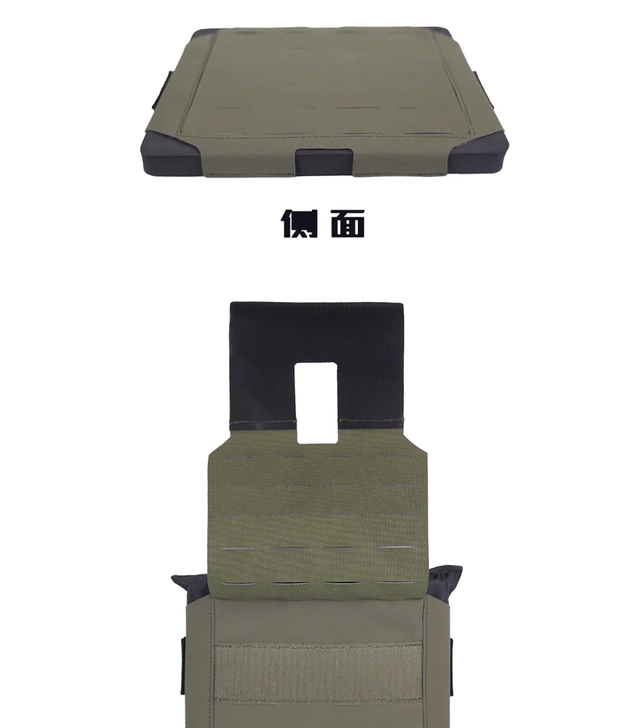 1 Pair Adjustable Tactical Vest Molle Side Plate Pouch Set JPC FCPC FCSK Insert Panel Side Panel Bag