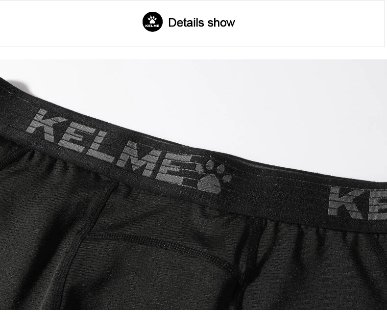 KELEM Shorts Gym Training  Soccer Running Shorts Breathable Quick Dry Elasticity Sportswear Thin Tight Men's Shorts 8251TL1001