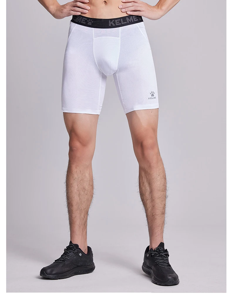 KELEM Shorts Gym Training  Soccer Running Shorts Breathable Quick Dry Elasticity Sportswear Thin Tight Men's Shorts 8251TL1001