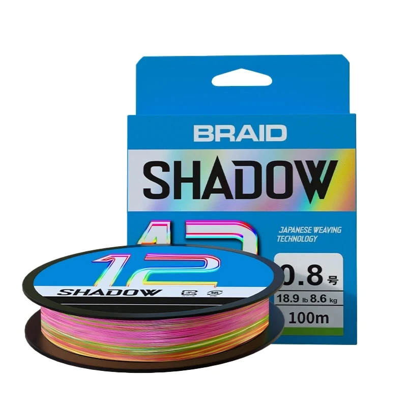 X12 Upgrade Braided Fishing Line 12 Strands 1000M 500M 300M Japan 14LB-80LB High Stength Multifilament PE Line Sea Fishing Pesca