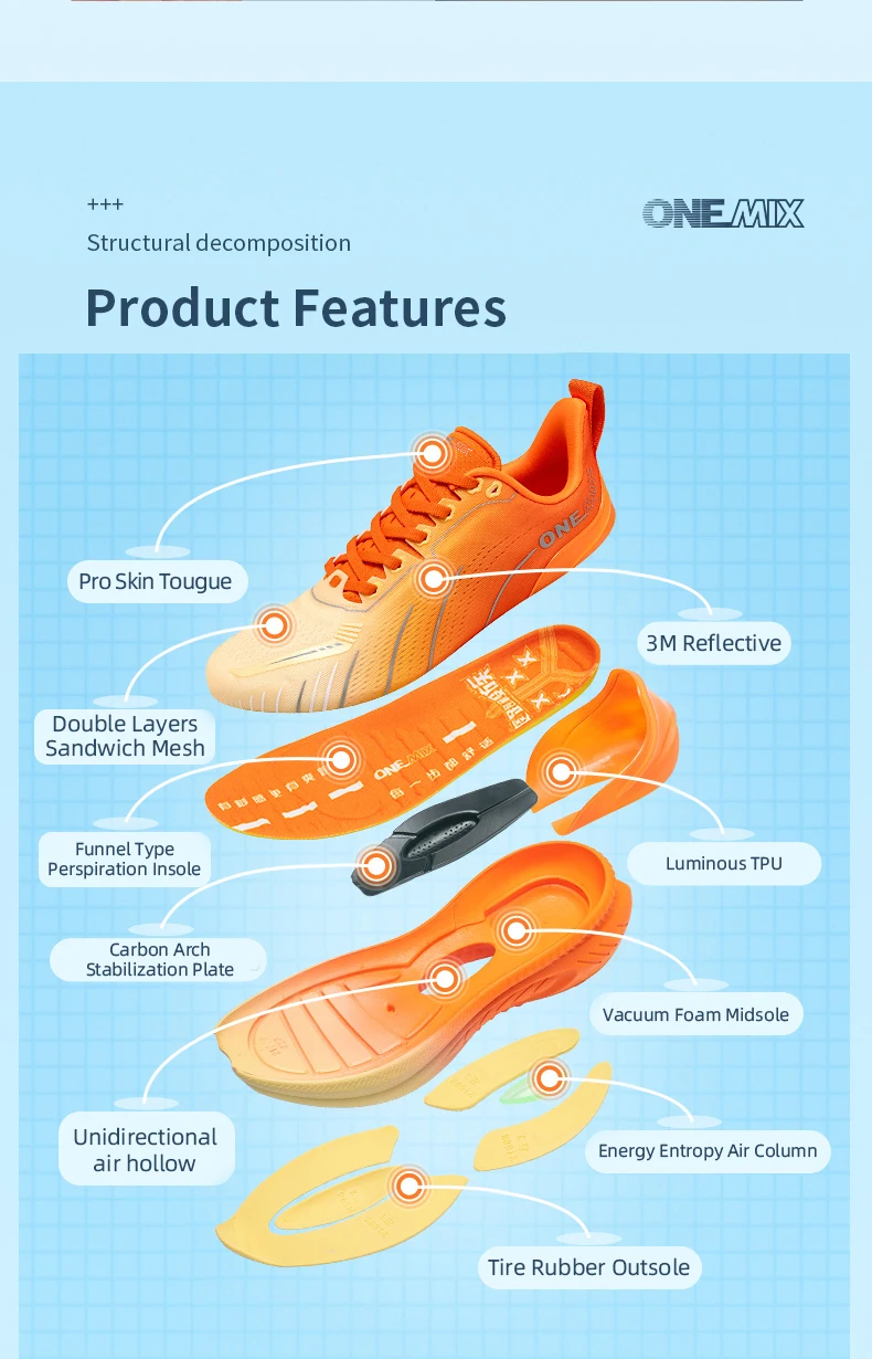 ONEMIX Cushioned Running Shoes Women Fall Winter Heavy Runners Lace-up Women Jump Rope Dance Non-slip Outdoor Sneakers