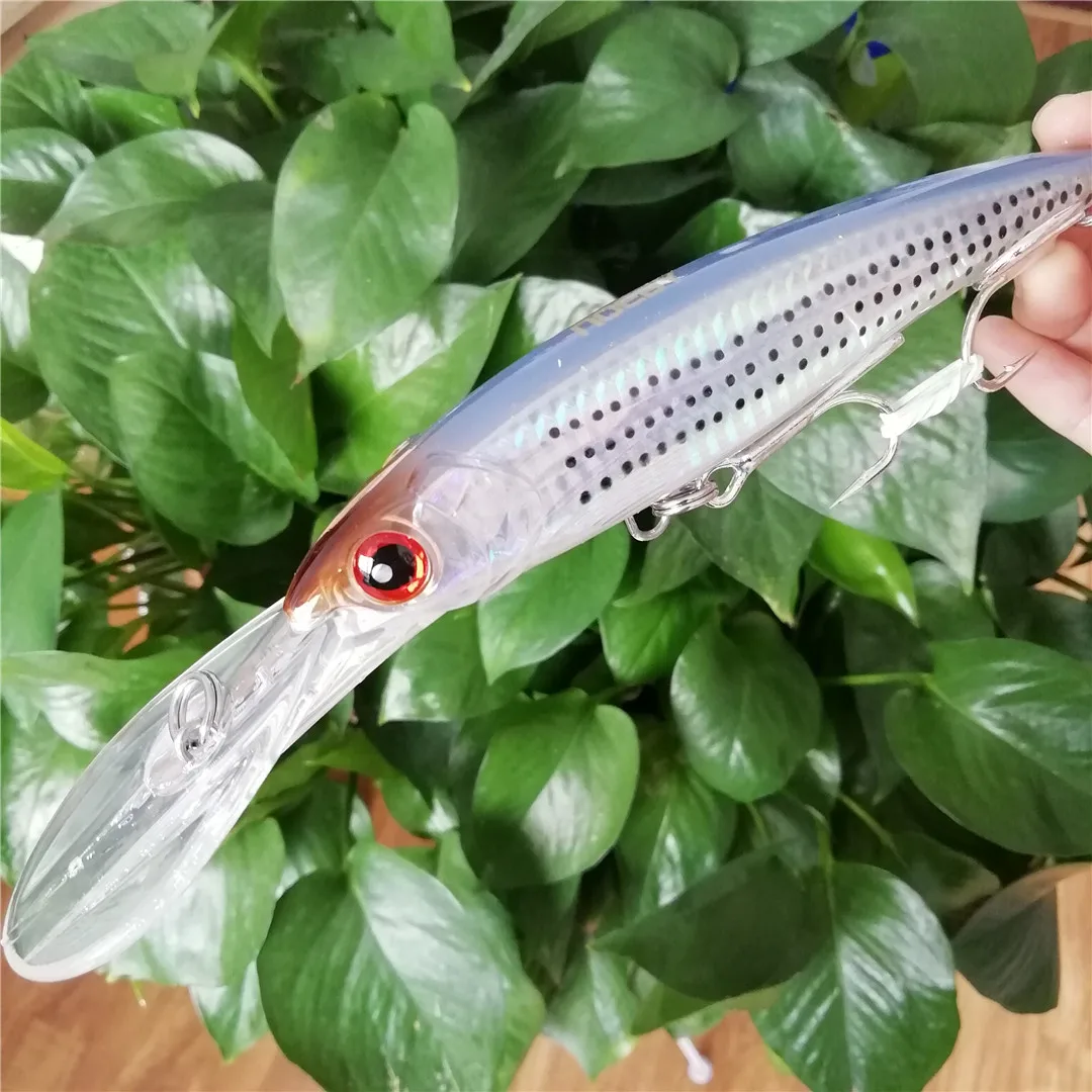 NOEBY 3pcs 140mm 52g Slow Sinking 160mm 73g 12cm 32g Minnow Fishing Lures Artificial Bait Trolling Wobblers Sea Fishing Lure