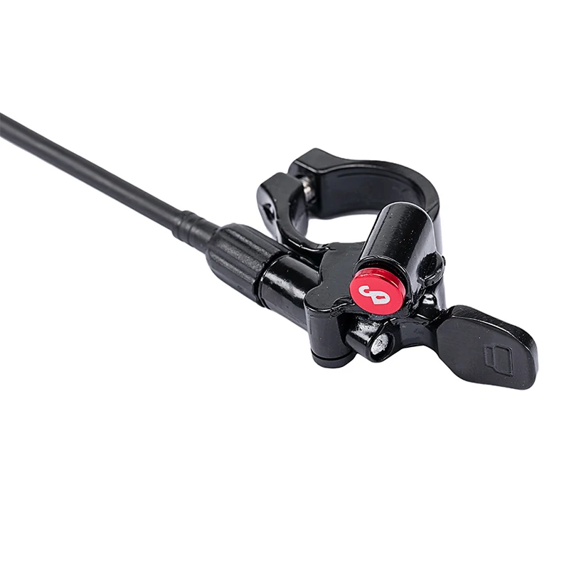 BUCKLOS Mountain Bike Air Fork 9*100mm Bicycle Air Suspension Fork Travel 120mm Straight/Tapered Tube MTB Fork Disc Brake RL/LO
