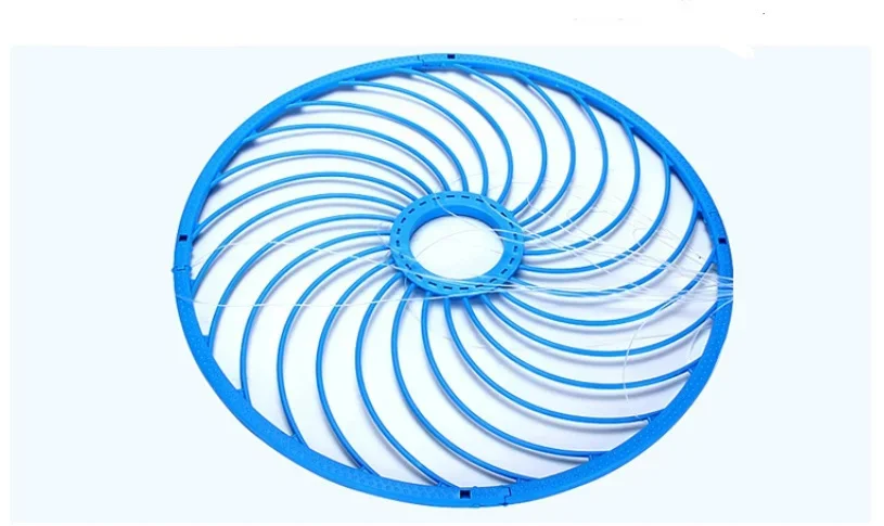 4.2M-7.2M Fishing Net Upgraded Korean Small Mesh Hole Steel Chain Sinkers Hand Cast Net Easy Throw Fishing Net Fishing Tools