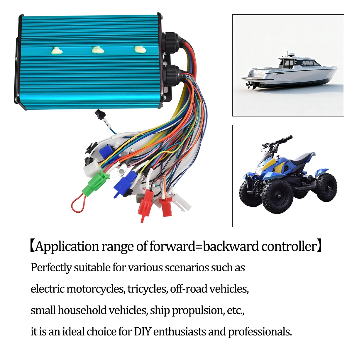 JRAHK Electric Controller 2500 3000W 48 60 64 72 84V 50A Brushless Dual-mode For E-Bike Motor Motorcycles Spare Accessories
