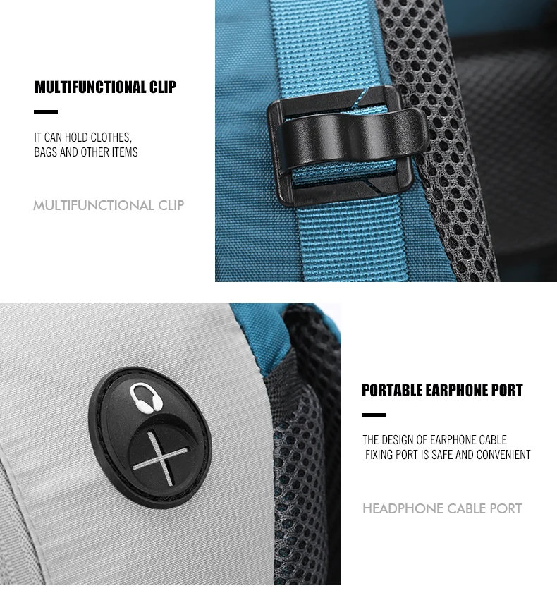 GOLDEN CAMEL Waterproof Backpacks Men Women Climbing Bag for Men Ultralight Hiking Backpack with Sport Bags Covers Camping