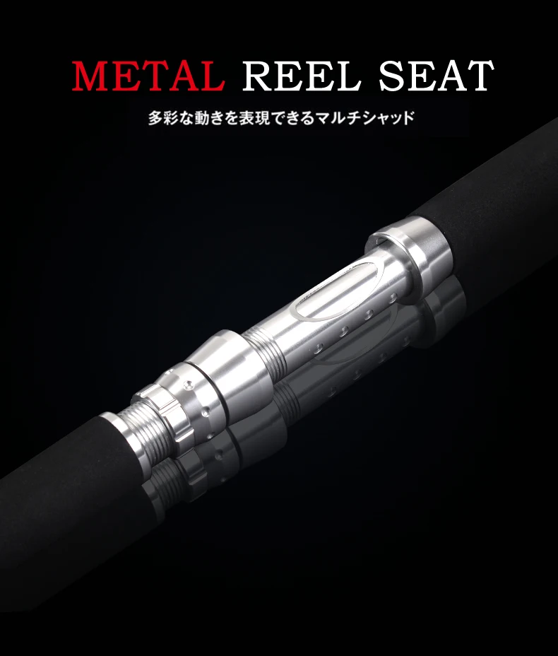 MADMOUSE Japan Quality Fuji Guides Boat Fishing Rod 1.68m 1.9m 24-32kg Big Drag Power Ocean Fishing Rod Jigging Rods 1.68H 1.9H
