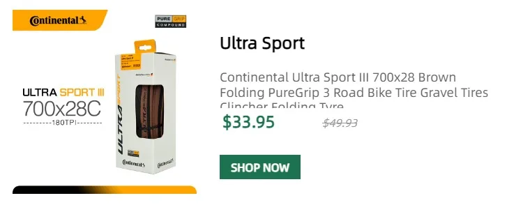 Continental Road Tire 700x25C/28C/23C Ultra Sport III & GRAND Sport Race Black Yellow Road Bike Clincher Folding Gravel Tire