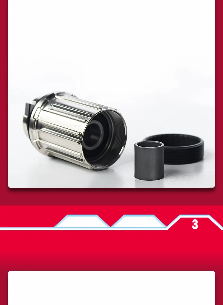 Bike Freehub Aluminum Alloy Rear Hub Body 3 Pawl 8/9/10/11speed Freewheel Body Mtb Mountain Road Bike Parts