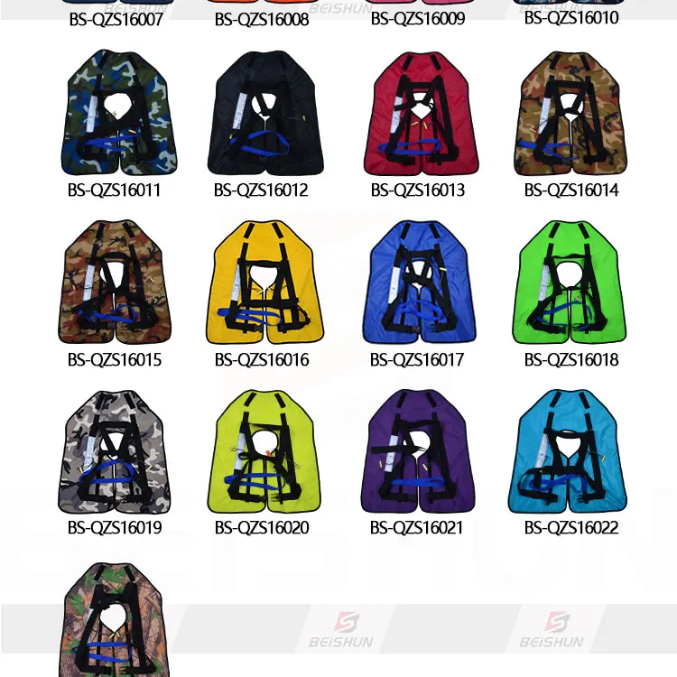 Manual/Automatic Inflatable Life Jacket Professional Swiming Fishing Life Vest Water Sports Children Adult Life Vest for Fishing