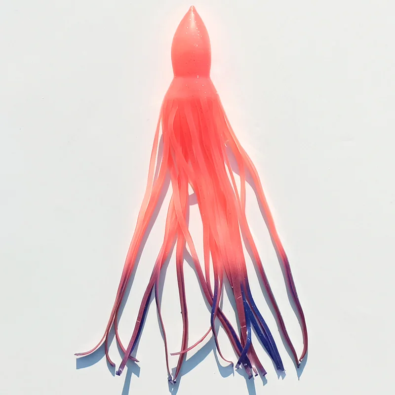 16pcs Replacement Octopus Skirts for Trolling Lures skirt octopus soft fishing lure Rigged skirt Marlin Tuna Pakula game fishing