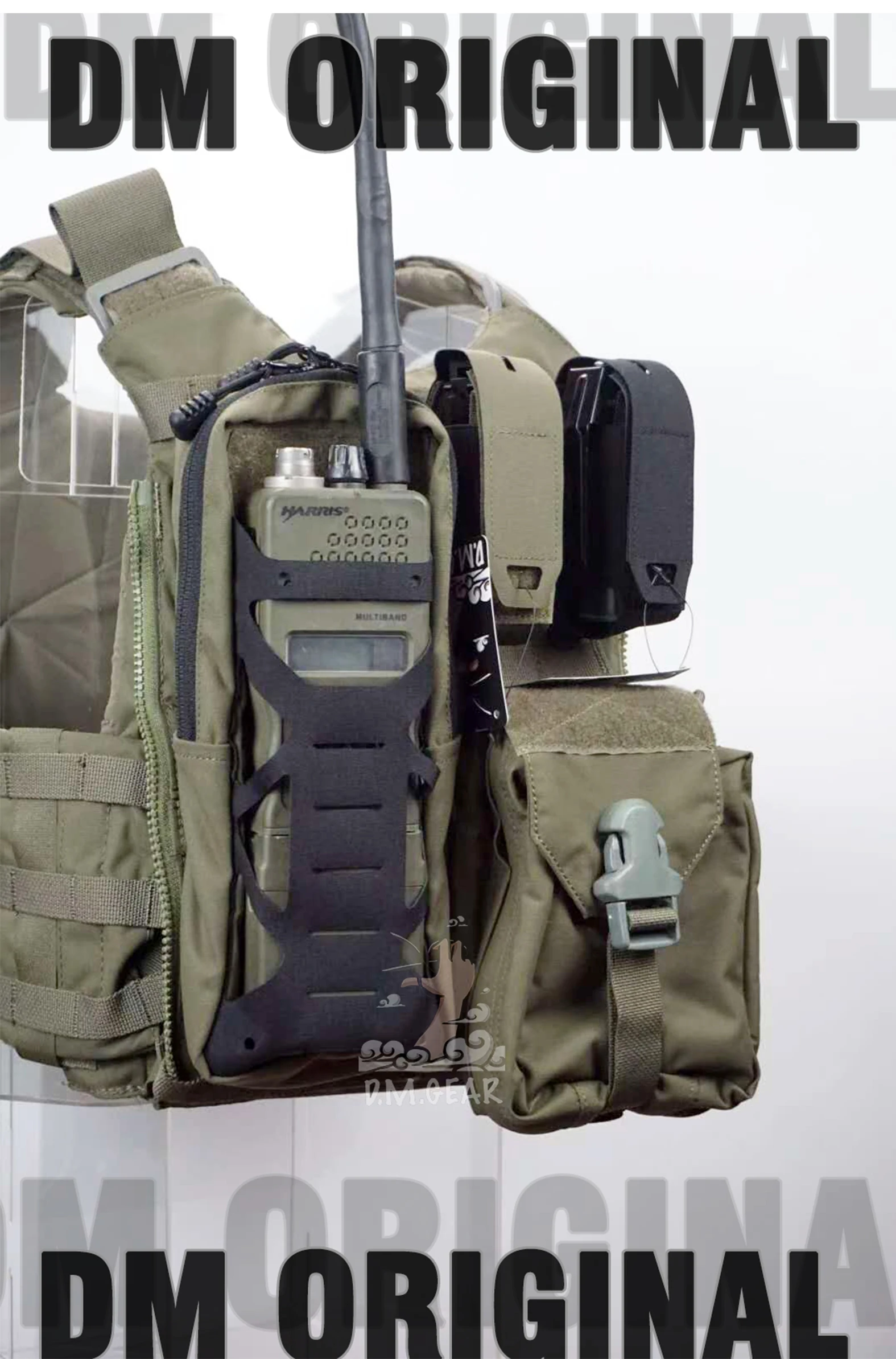 DMGear Tactical Waterproof Water Bag Hunting Talkie Walkie Multifunction Molle Gear Hunt Equipment Wargame Airsoft Paintball