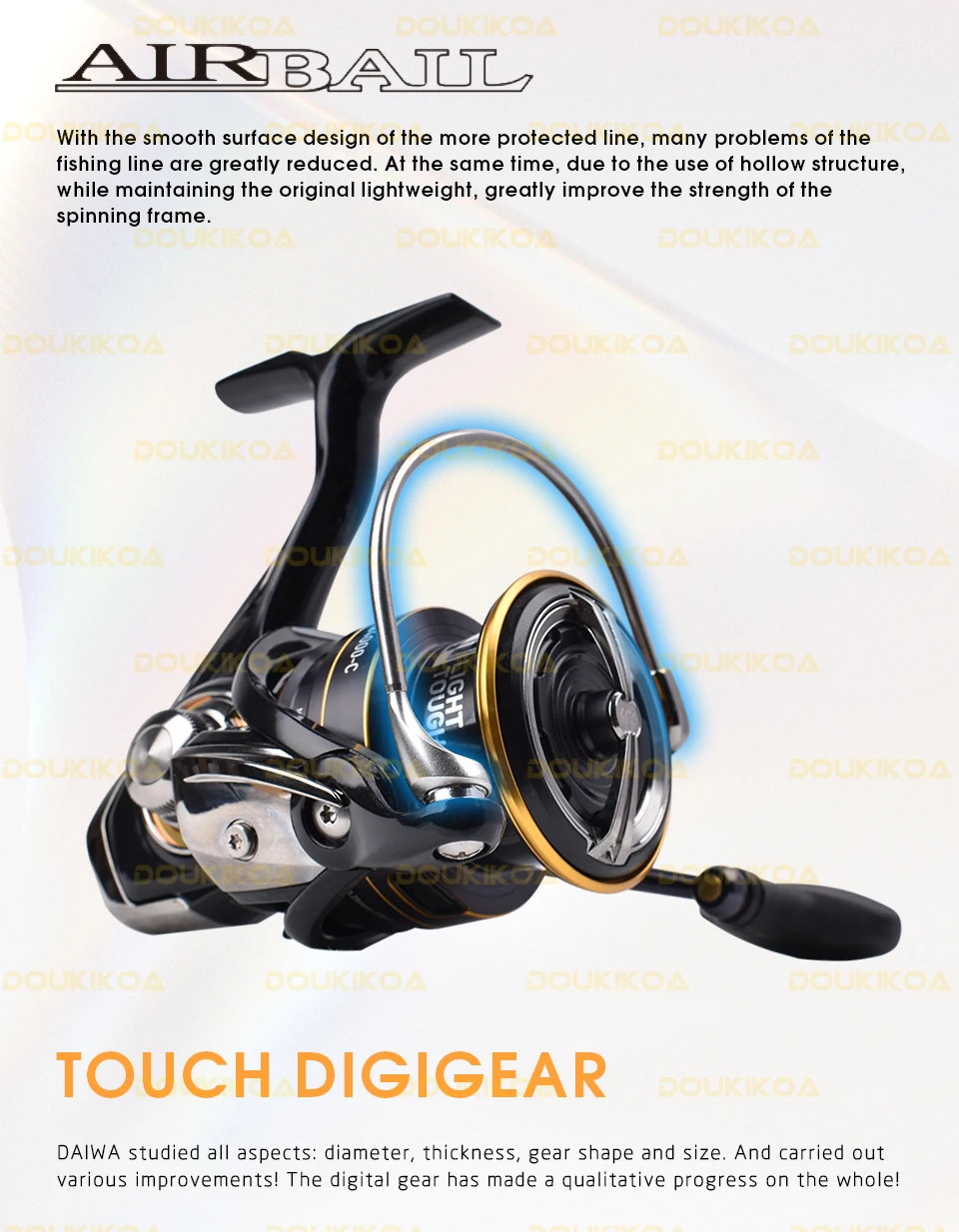 2021 DAIWA LEGALIS CS LT Fishing reel 2000/2500/3000C/4000C Light body 6+1BB LC-ABS Metail Spool 5-12KG Power Ultraleve185g-325g