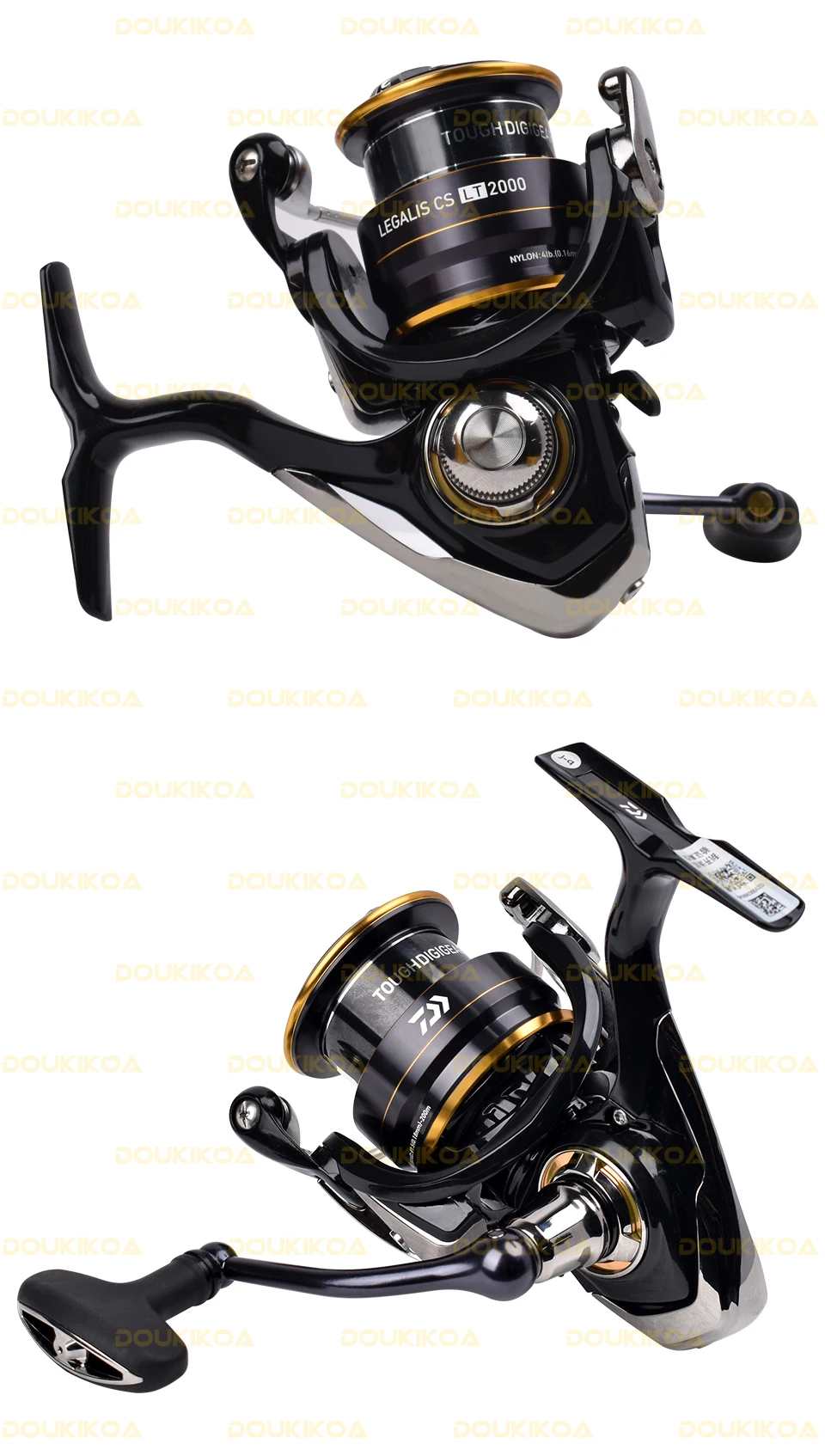 2021 DAIWA LEGALIS CS LT Fishing reel 2000/2500/3000C/4000C Light body 6+1BB LC-ABS Metail Spool 5-12KG Power Ultraleve185g-325g