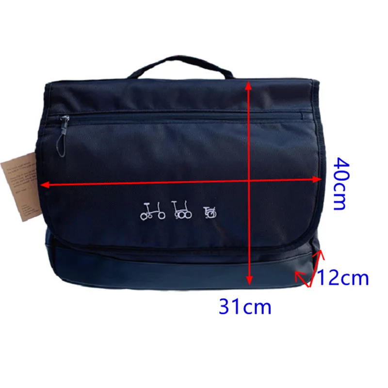 Bicycle Bags & Panniers Use For Brompton Birdy BYA412 Folding Bike Front Storage Bag handbag With Bags Mount Rainproof Cover