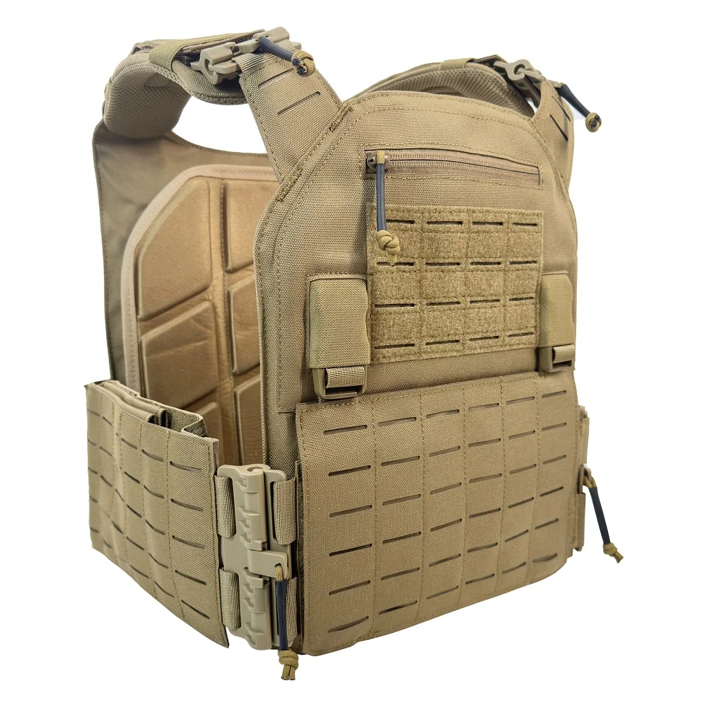 EMERSONGEARS Multifunction 1000D Nylon laser cutting modular quick release LAVC tactical vest with EVA padding A pair