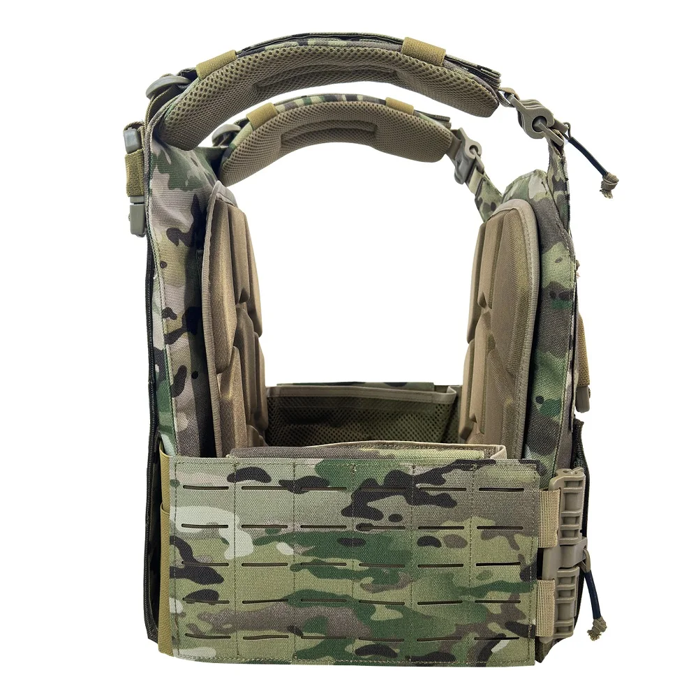EMERSONGEARS Multifunction 1000D Nylon laser cutting modular quick release LAVC tactical vest with EVA padding A pair