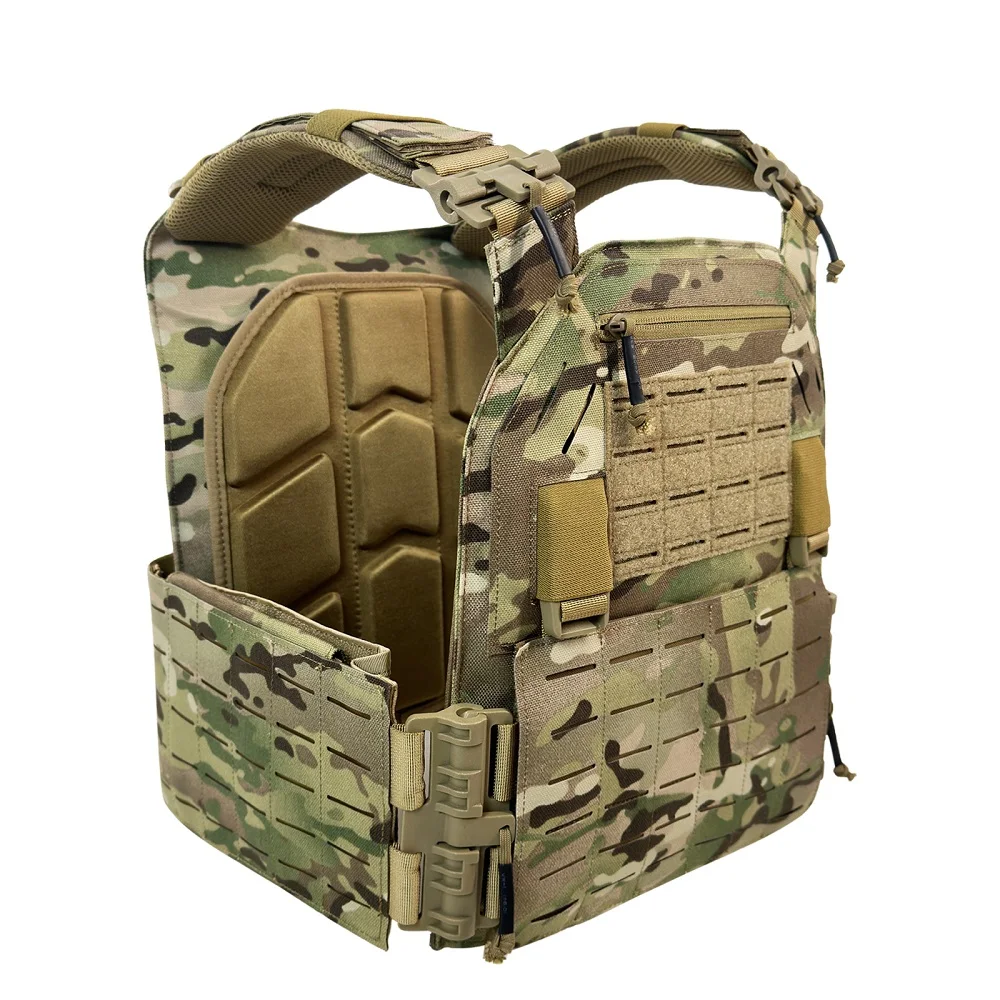 EMERSONGEARS Multifunction 1000D Nylon laser cutting modular quick release LAVC tactical vest with EVA padding A pair