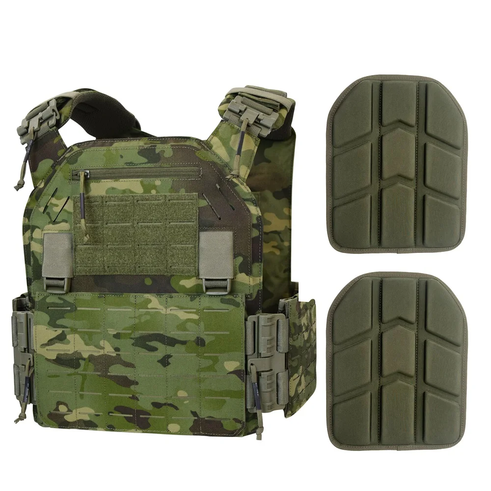 EMERSONGEARS Multifunction 1000D Nylon laser cutting modular quick release LAVC tactical vest with EVA padding A pair