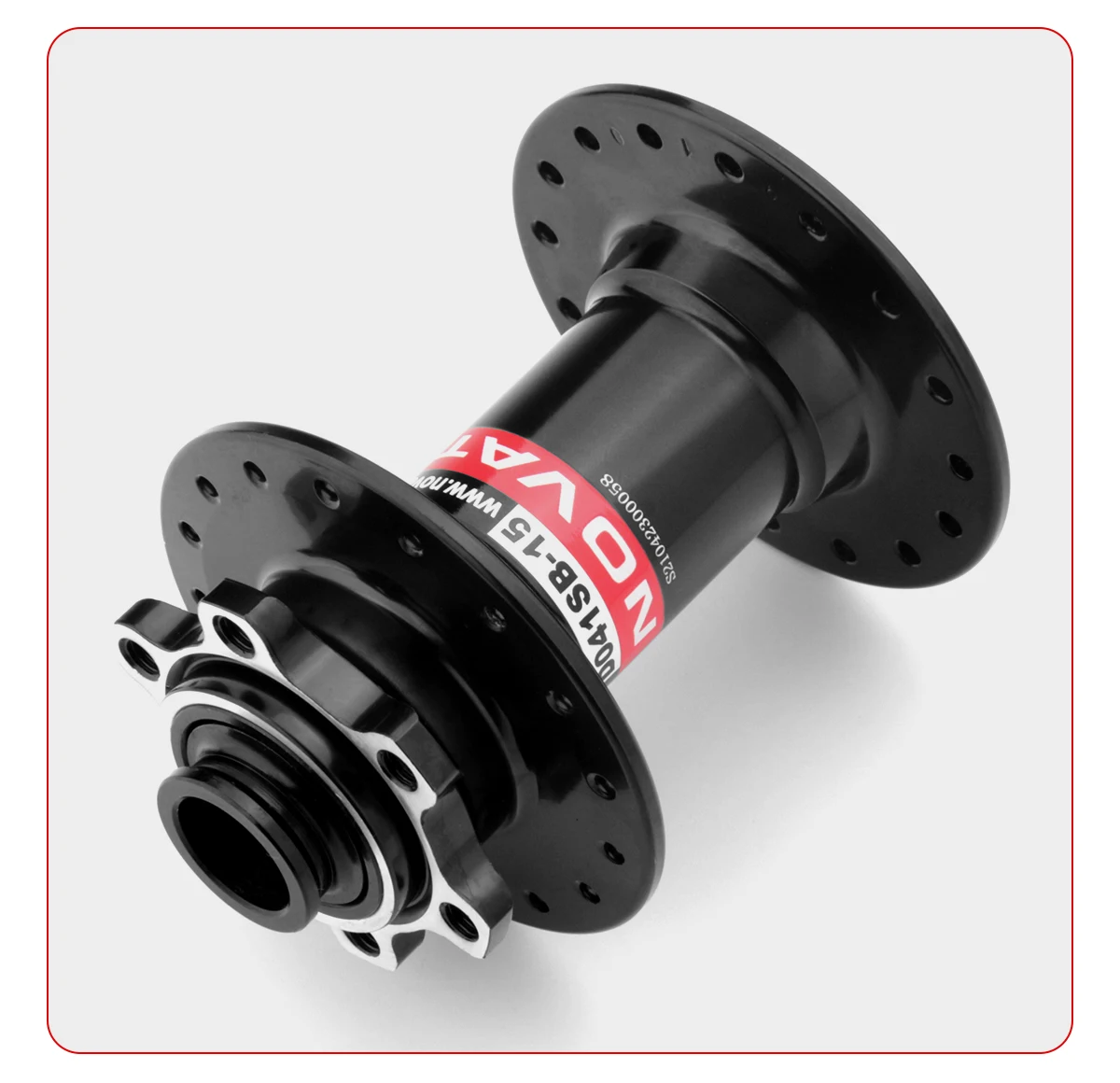 Novatec MTB Front Hub 32 Holes Thru 100x15mm Boost 110x15mm Mountain Bike Bearing Hub 32H Bicycle Parts