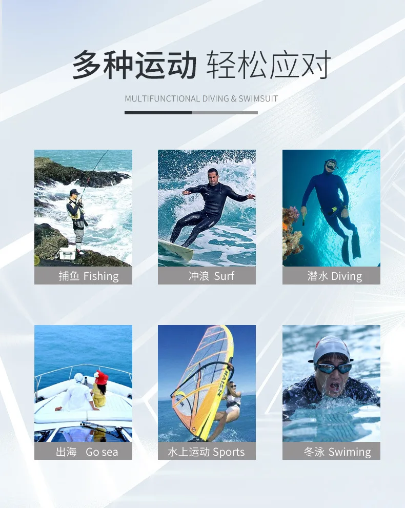 SBART Diving Suit Long Sleeved Sun Protection Swimsuit Women's Swimming Snorkeling Flesh Shielding and Slimming Swimsuit